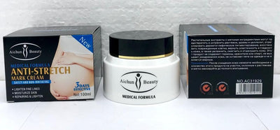 Aichun Beauty Medical Formula  ANTI - STRETCH  MARK Cream Original  Out Class Quality  Lighten Fine Lines Moisturize Skin  Repairing &amp; Lighten 03 Days Effective  100ML